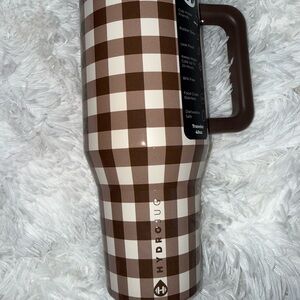 Acta ❌HydroJug Brown gingham  Traveler 40 oz